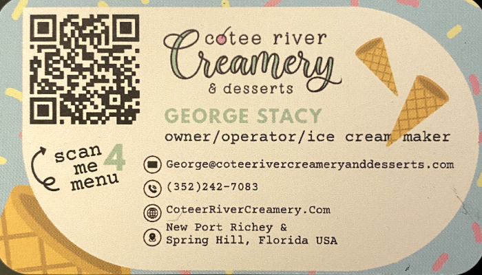 Cotee RIver Creamery and Desserts